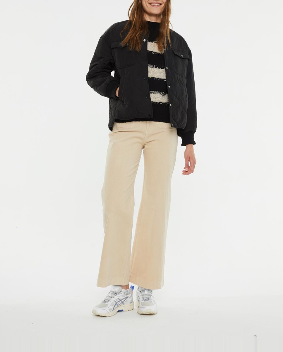 Imagen 0 de Anorak  de mujer corto con puños y cuello rib