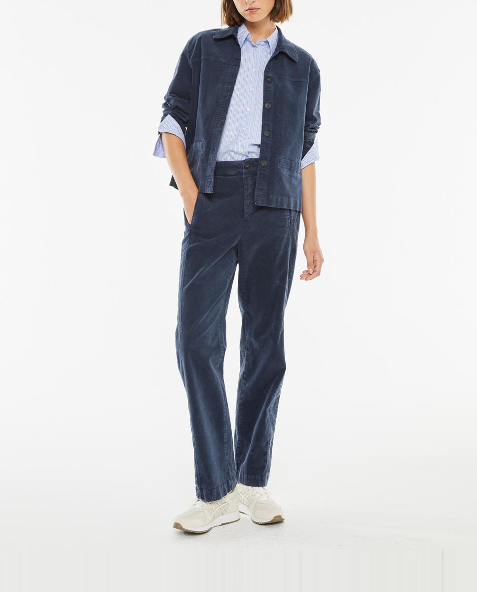 Imagen 0 de Chaqueta de mujer pana denim efecto lavado