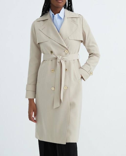 Imagen 0 de Gabardina ligera cerrada con botones