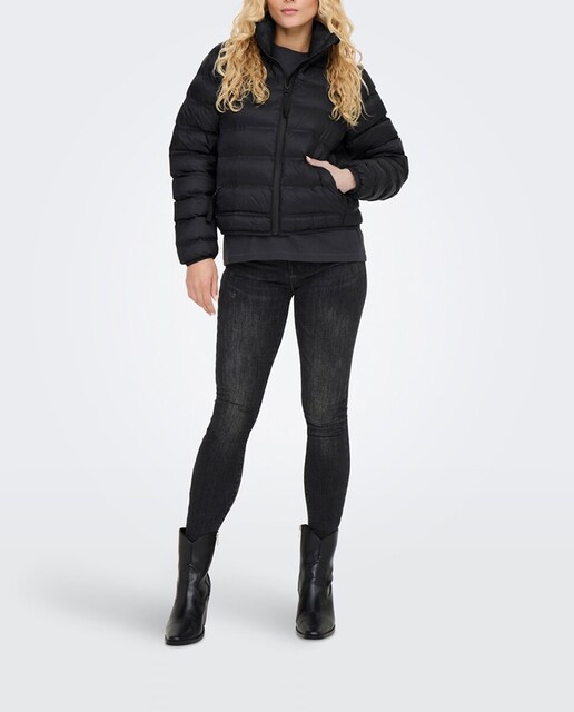 Imagen 0 de Plumífero de mujer de manga larga con cremallera