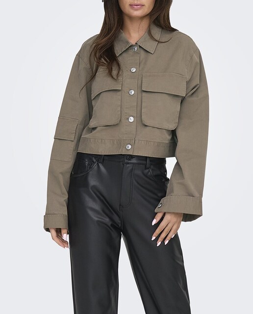 Imagen 0 de Chaqueta cargo de mujer corta