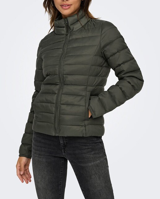 Imagen 0 de Plumífero de mujer de manga larga y cremallera