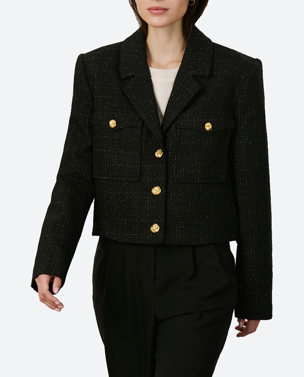 Imagen 0 de Blazer corte estructura de mujer