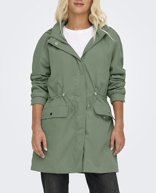 Imagen 0 de Parka de mujer con capucha y manga larga