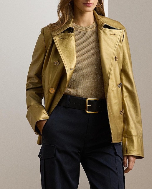 Imagen 0 de Cazadora de mujer con doble botonadura