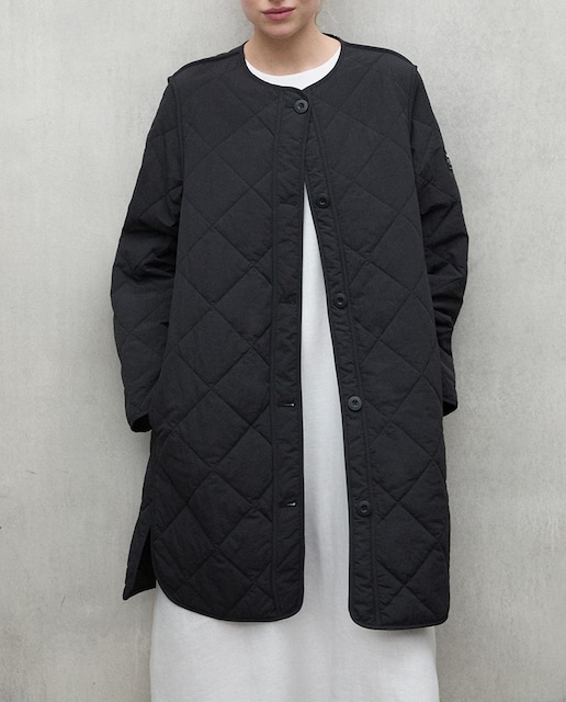 Imagen 0 de Chaqueta larga acolchada de mujer relaxed fit