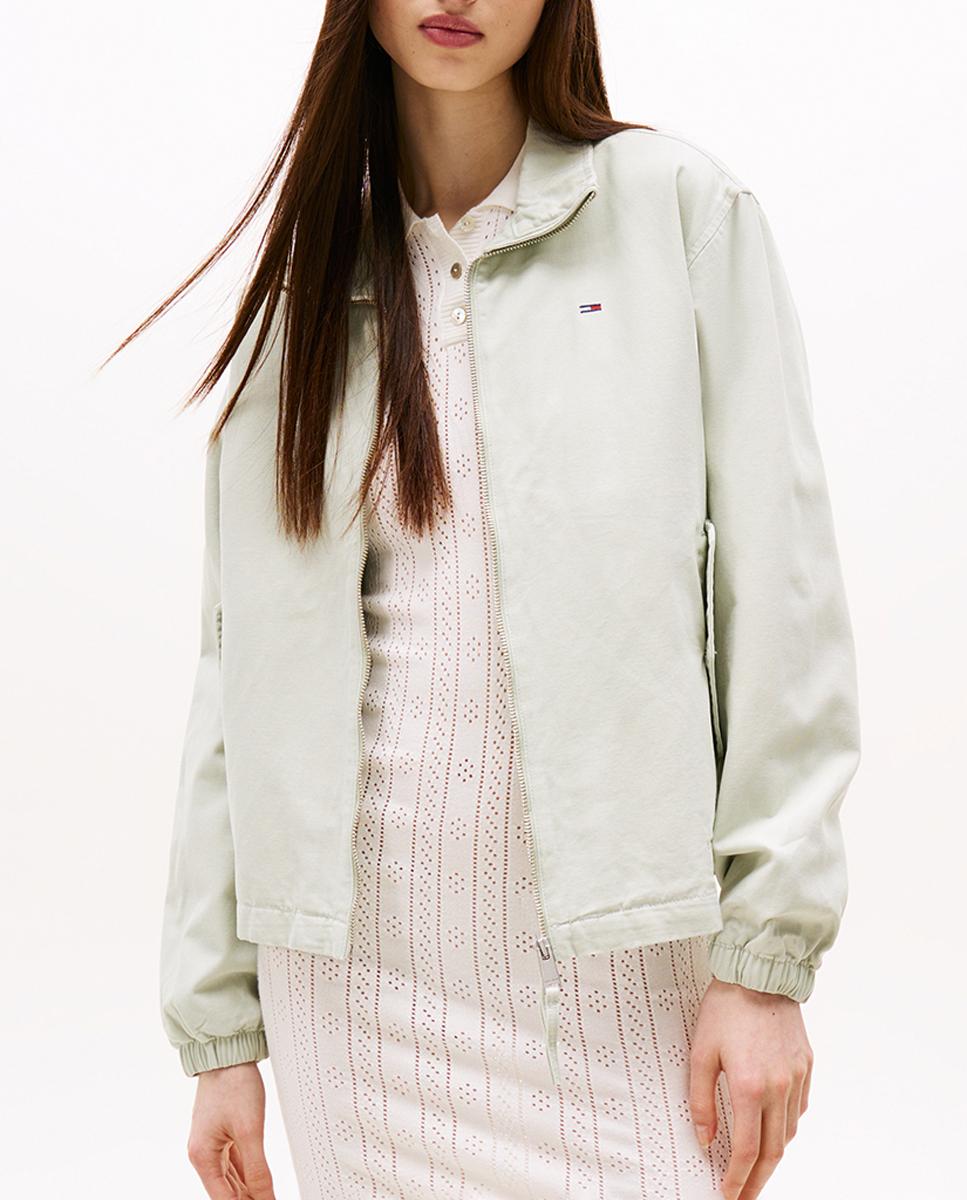 Imagen 0 de Chaqueta de mujer regular fit con cierre de cremallera