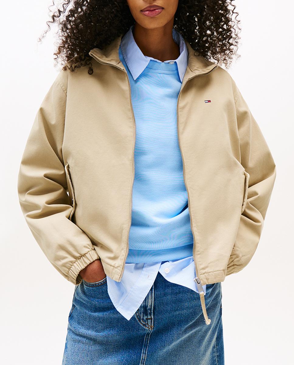 Imagen 0 de Chaqueta de mujer regular fit con cierre de cremallera