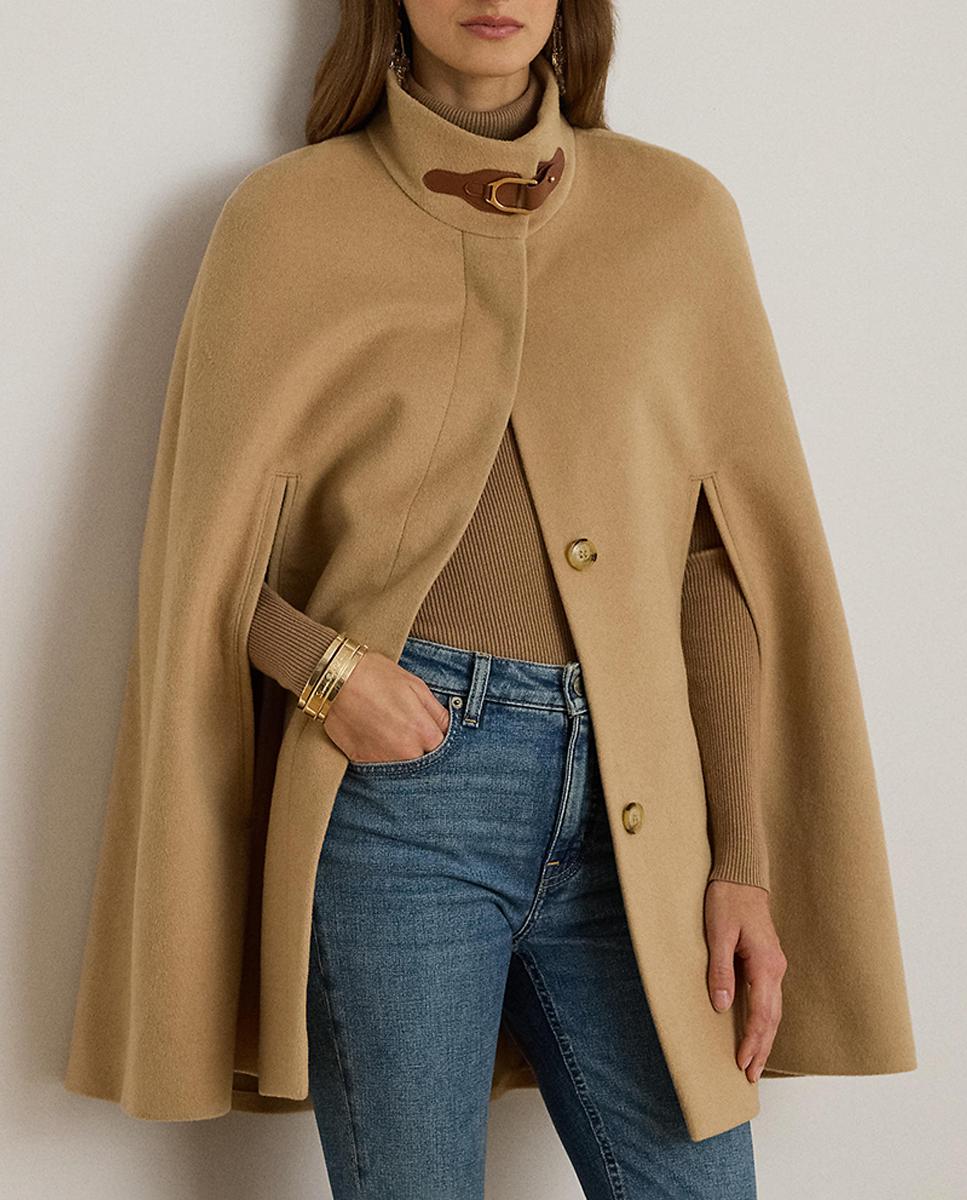 Imagen 0 de Capa de mujer de lana y cachemira