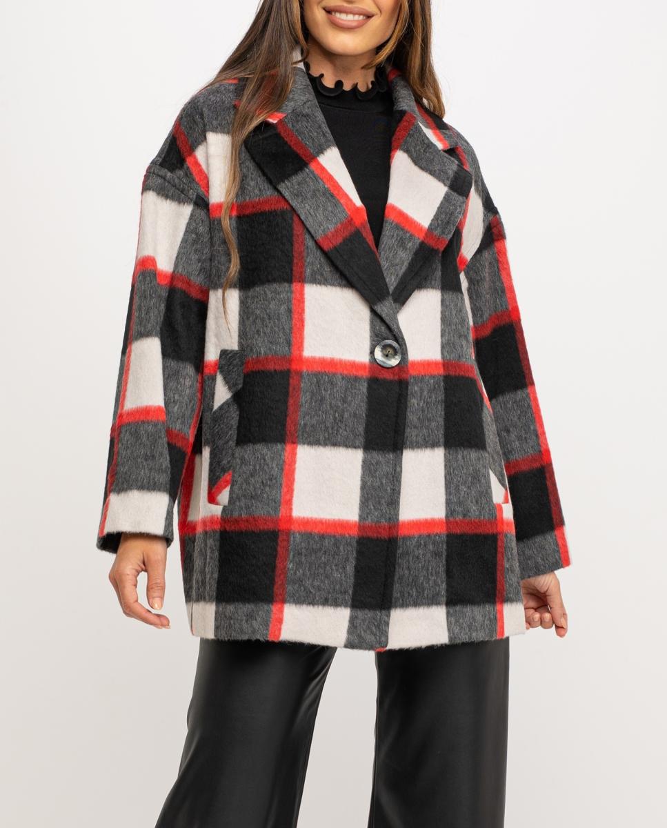 Imagen 0 de Chaquetón de mujer oversize con manga caída