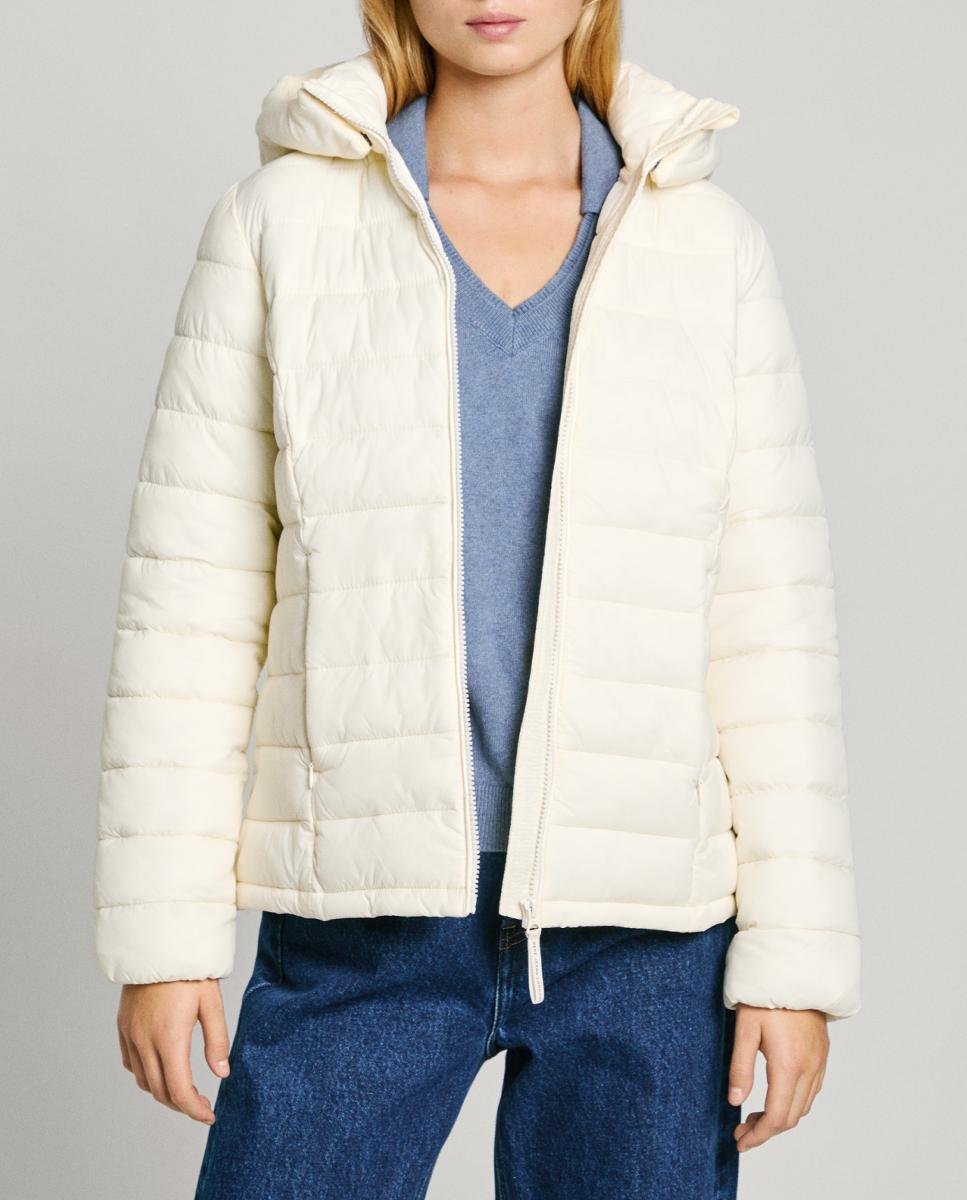 Imagen 0 de Chaqueta de mujer acolchada cremallera interior