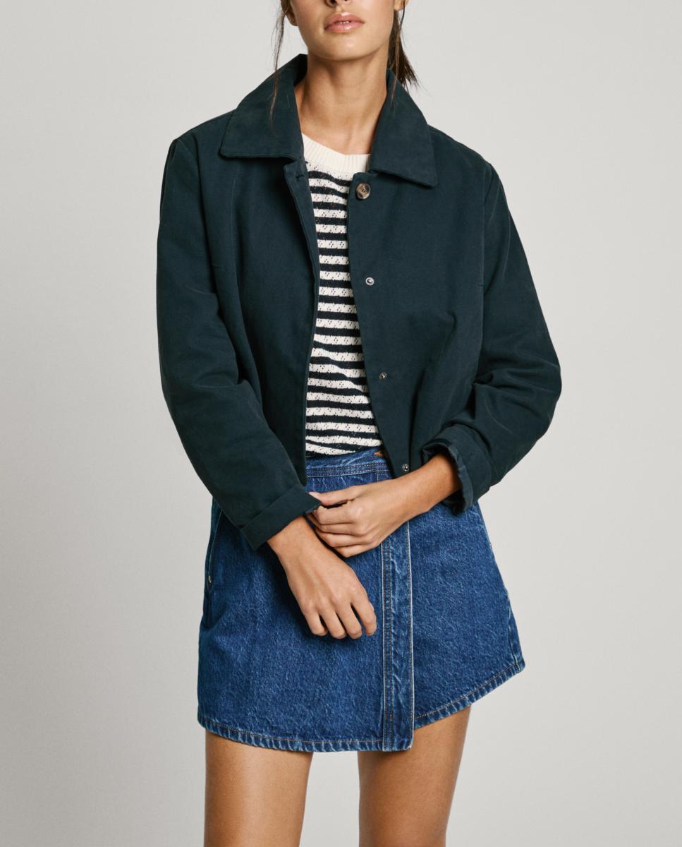 Imagen 0 de Chaqueta de mujer algodón cierre invisible