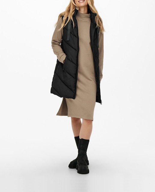 Imagen 0 de Chaleco de mujer acolchado con capucha