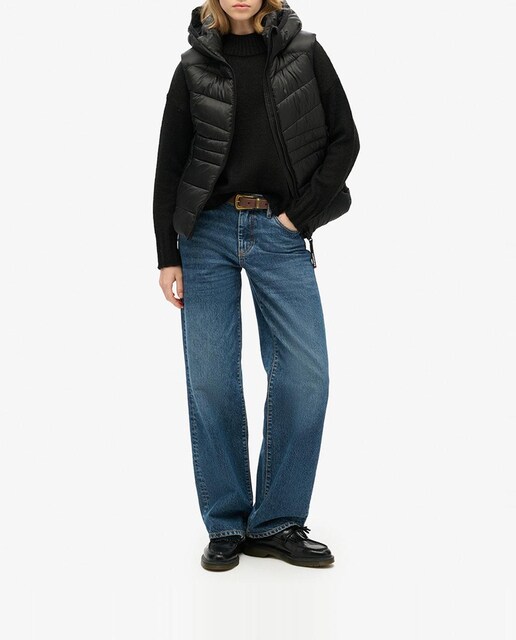 Imagen 0 de Chaleco de mujer acolchado con capucha Fuji