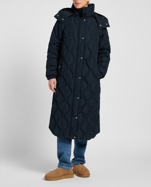 Imagen 0 de Abrigo de mujer acolchado largo