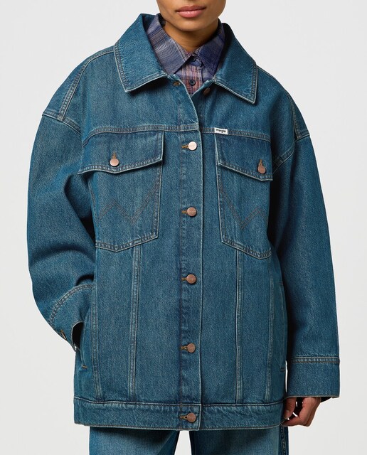 Imagen 0 de Cazadora de mujer denim