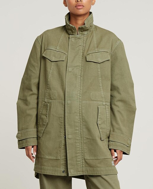 Imagen 0 de Parka Overdyed de mujer