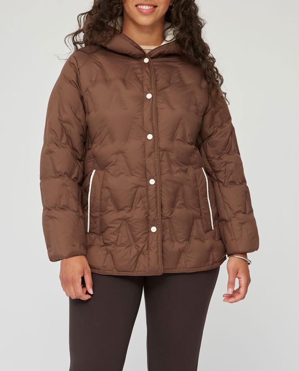 Imagen 0 de Parka acolchada con capucha