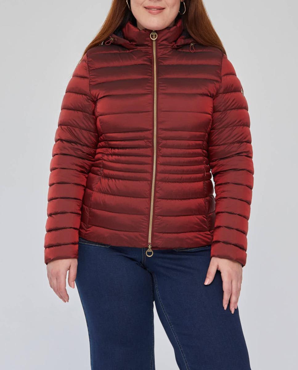 Imagen 0 de Parka acolchada corta con capucha desmontable