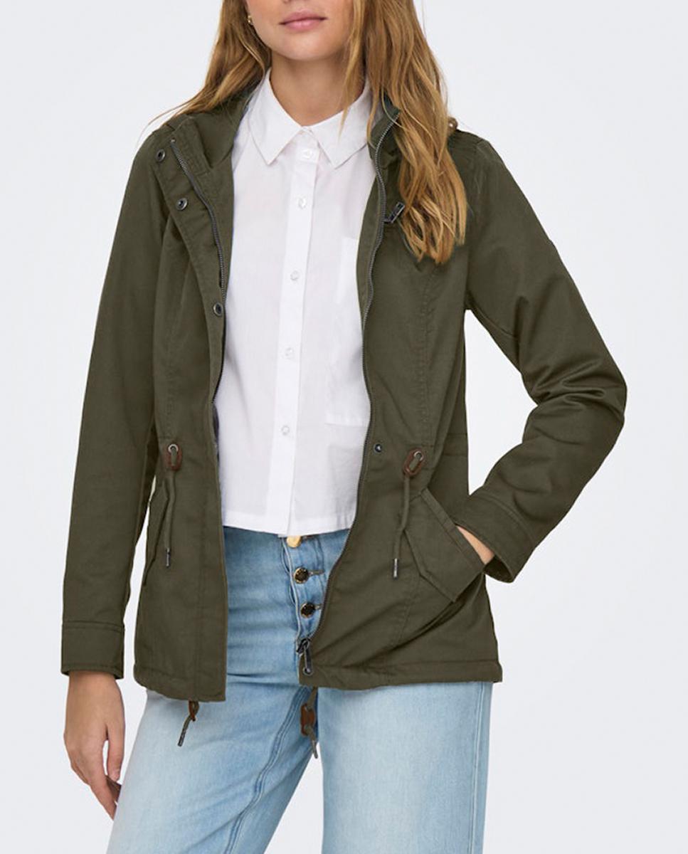Imagen 0 de Parka de mujer oliva estilo casual