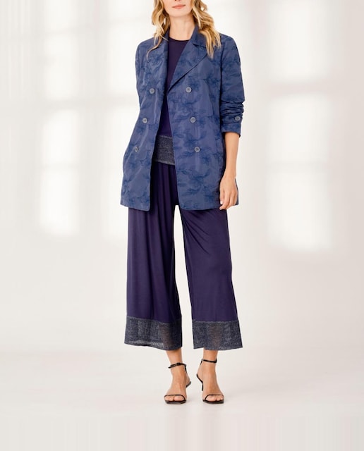 Imagen 0 de Bomber de mujer en tafetta y bolsillos de taperta verticales