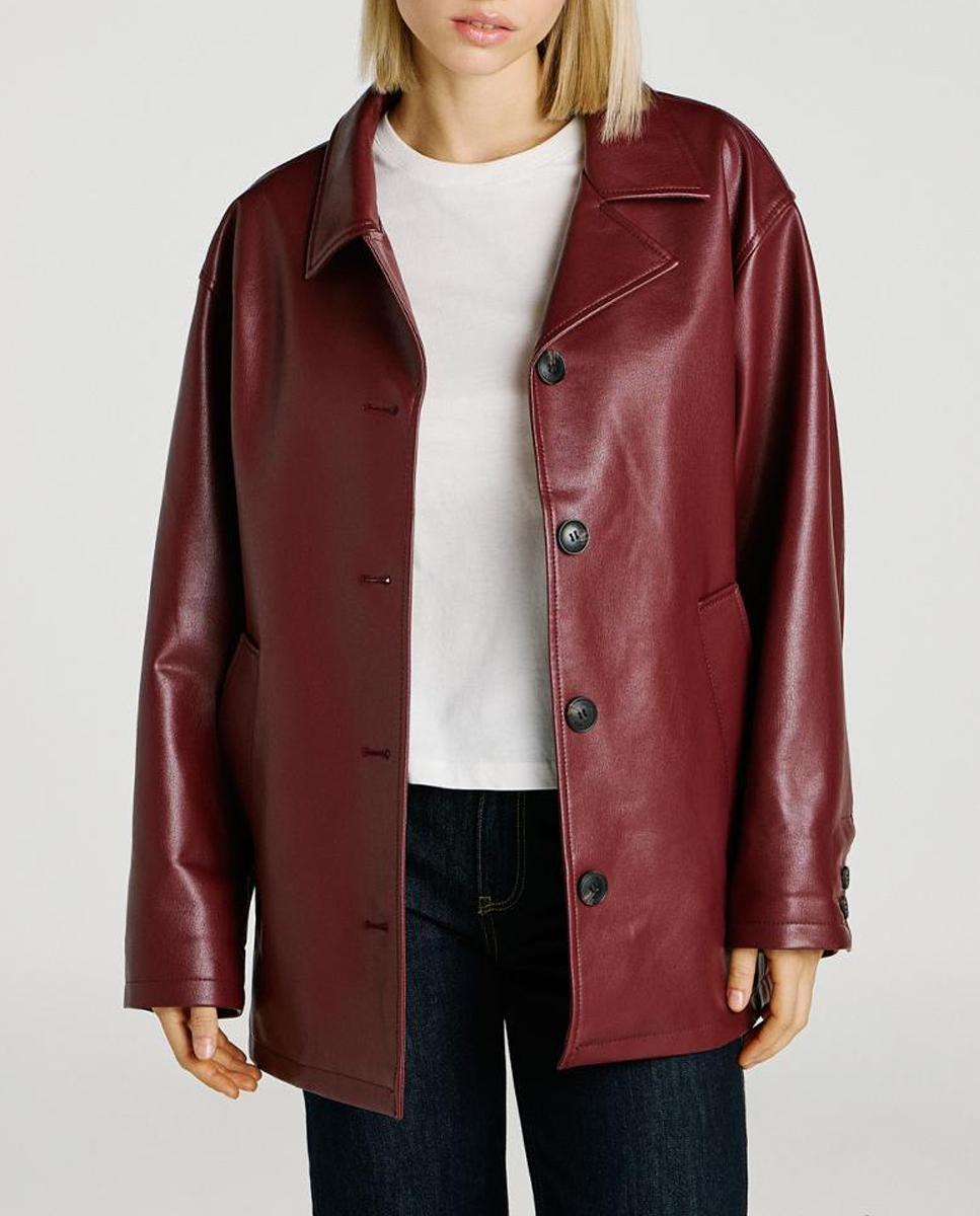 Imagen 0 de Chaqueta de mujer efecto piel