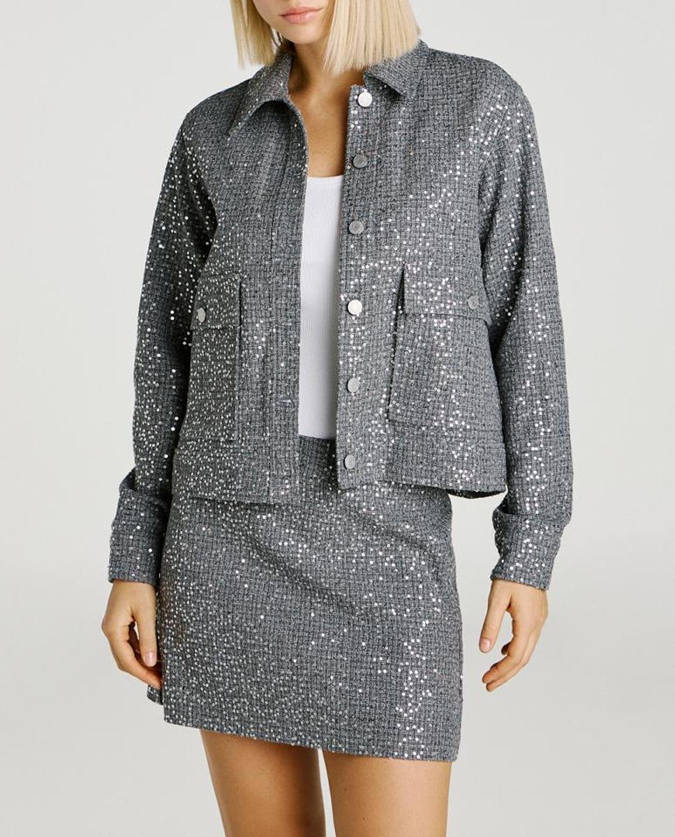 Imagen 0 de Chaqueta de mujer con lentejuelas