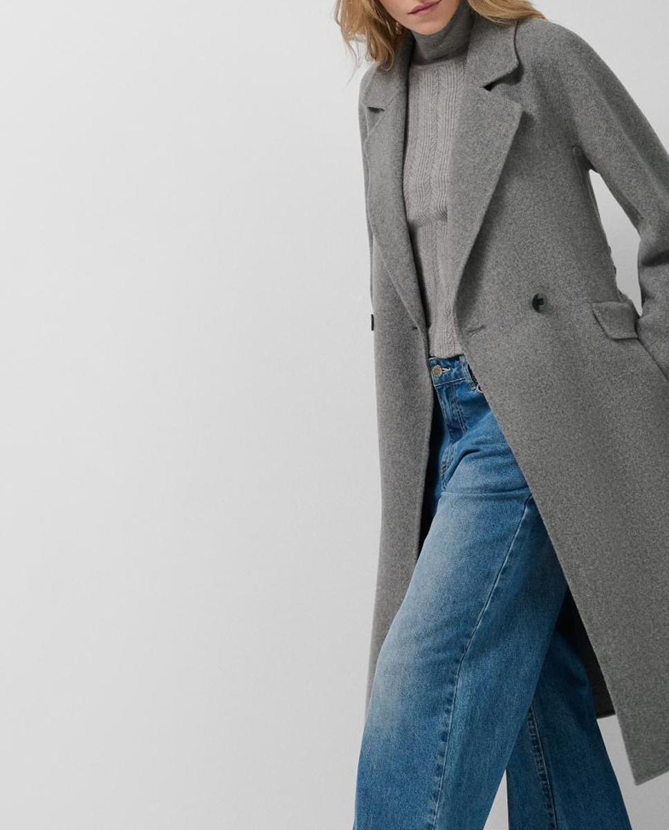 Imagen 0 de Abrigo de mujer largo oversize doble faz