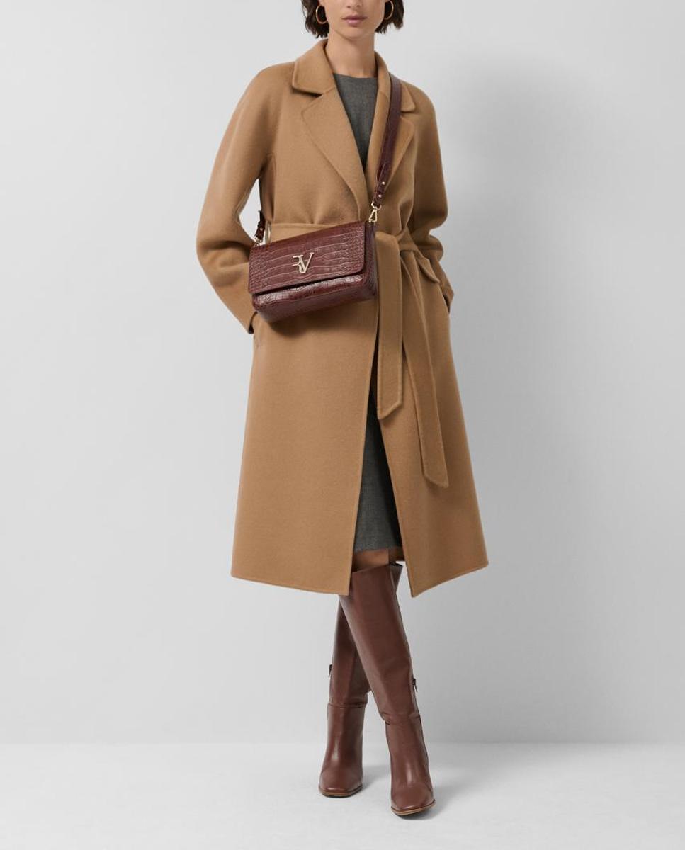 Imagen 0 de Abrigo de mujer largo oversize doble faz