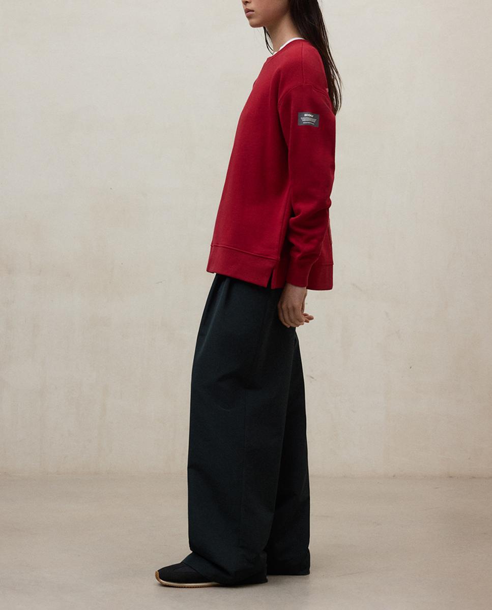 Imagen 0 de Sudadera de mujer, con cuello redondo.