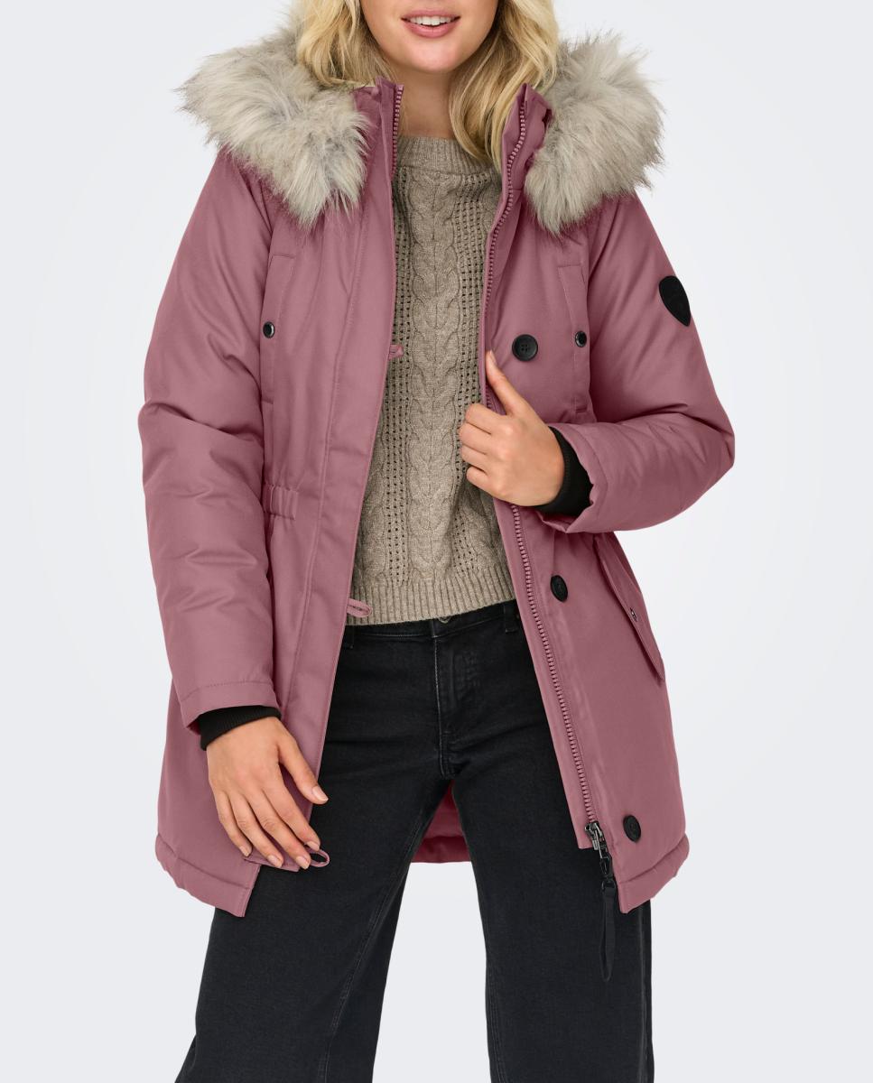 Imagen 0 de Parka de mujer larga con capucha