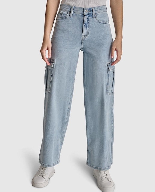 Imagen 0 de Vaquero de mujer ancho cargo