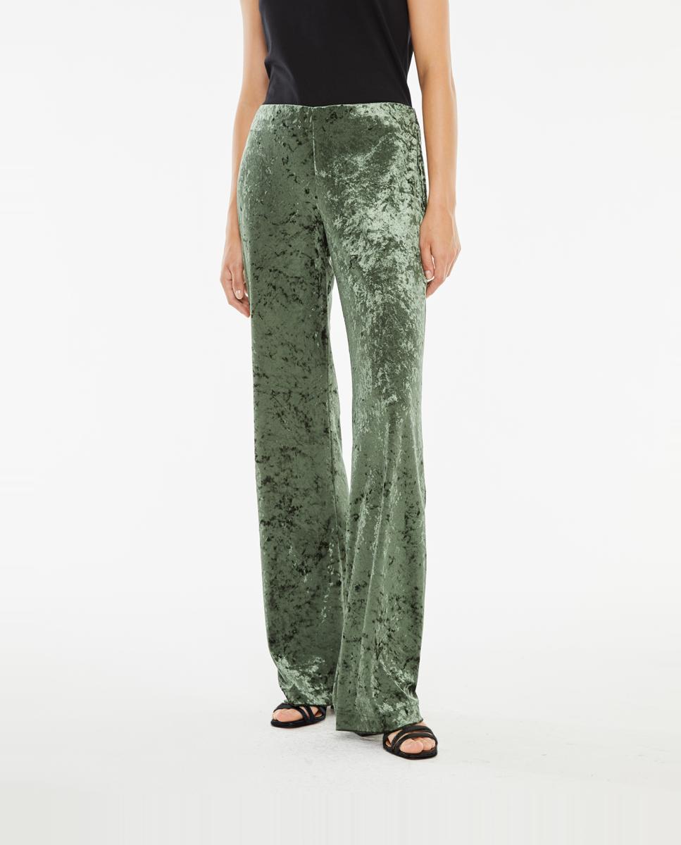 Imagen 0 de Pantalón de mujer largo ajustado velvet