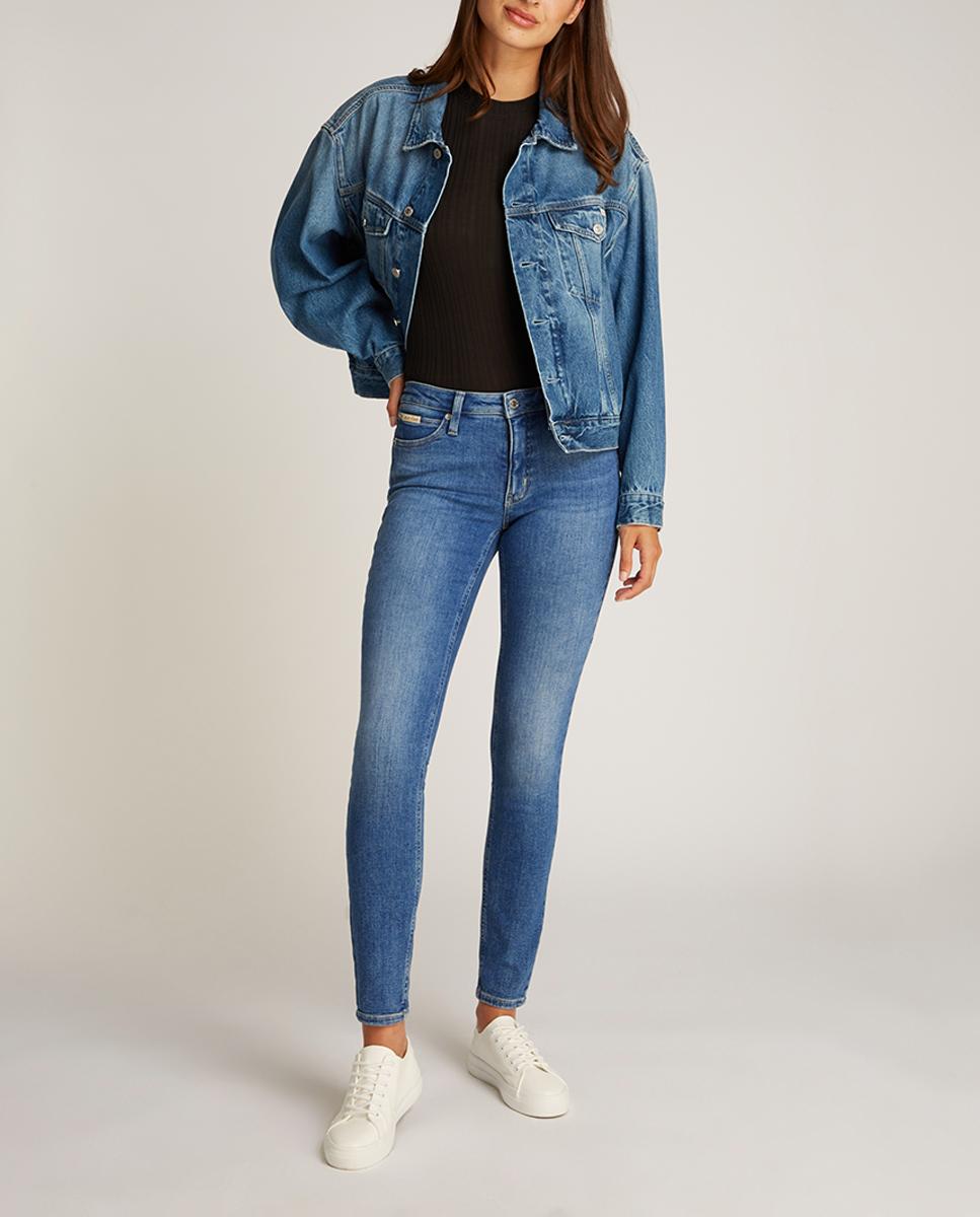 Imagen 0 de Vaquero de mujer Skinny fit tiro medio