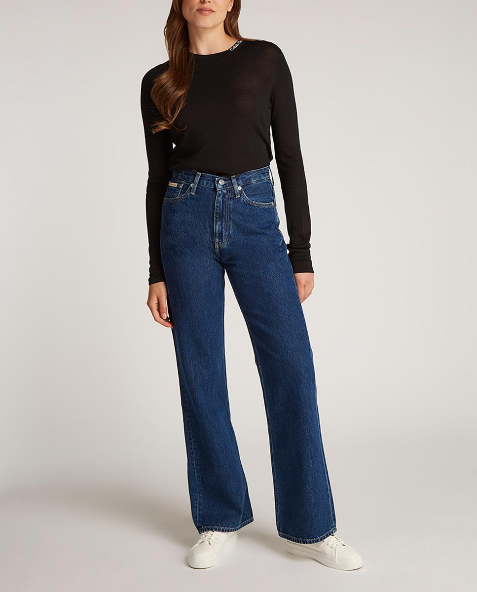 Imagen 0 de Vaquero de mujer Bootcut fit tiro alto