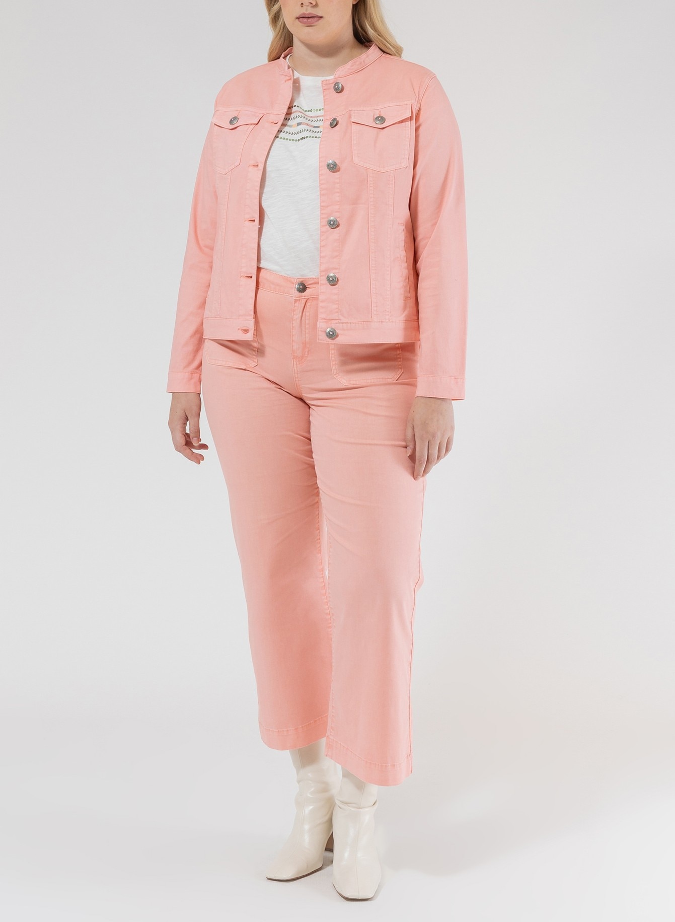 Imagen 0 de Pantalón de mujer largo con bolsillos plastron