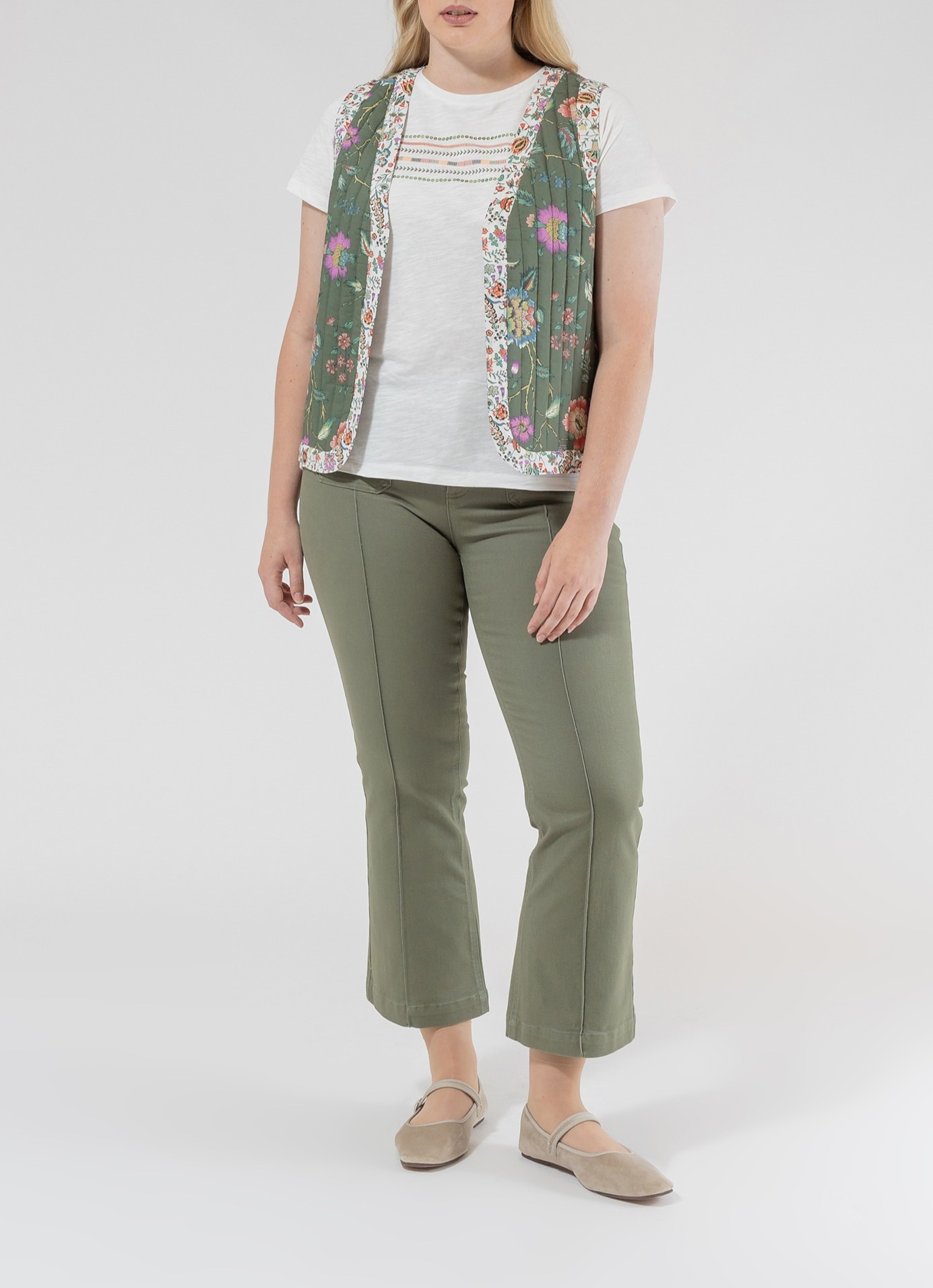 Imagen 0 de Pantalón de mujer bolsillos plastron en delantero