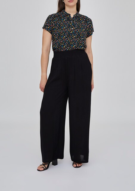 Imagen 0 de Pantalón de mujer ancho con cintura elastica