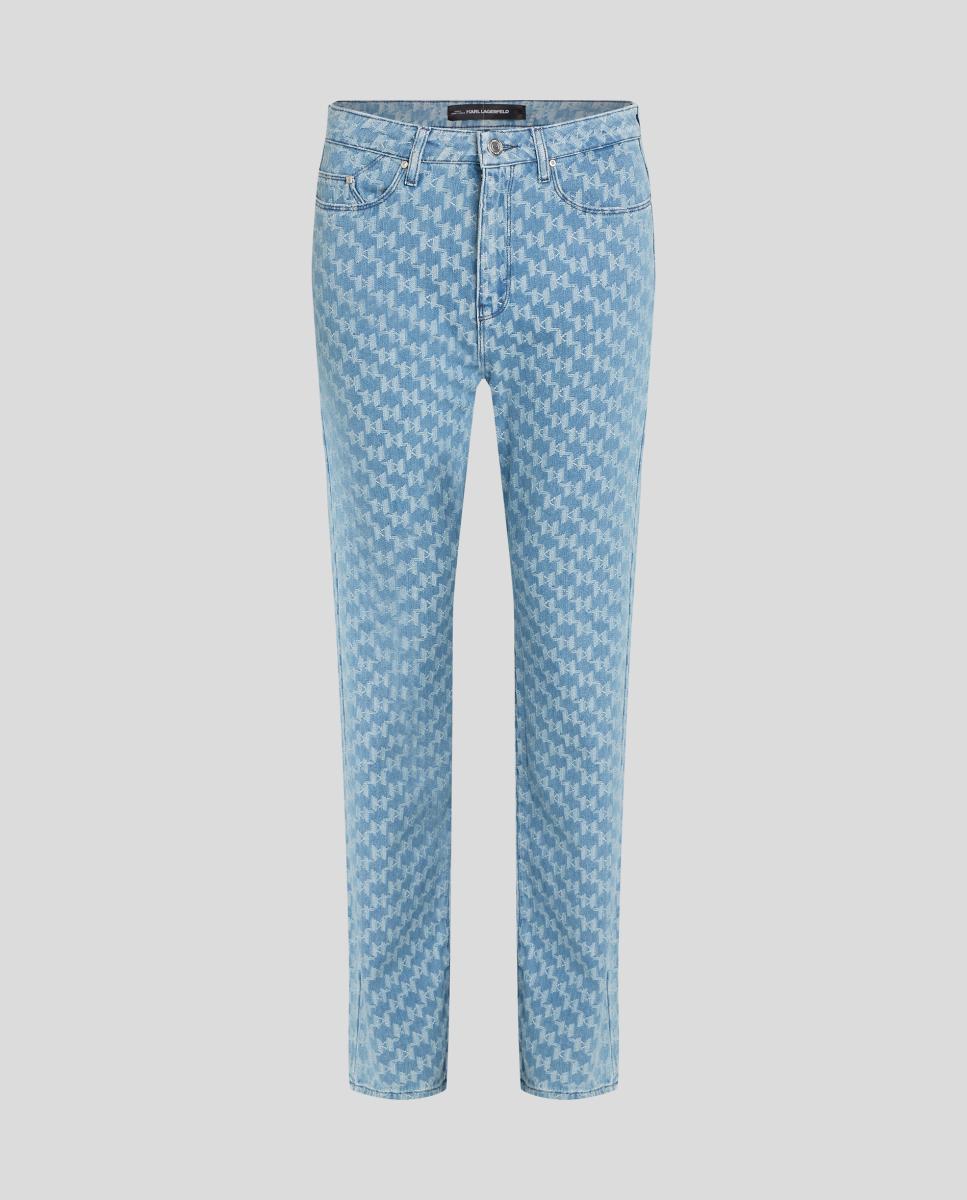 Imagen 0 de Pantalones Vaqueros Kl Jacquard de mujer