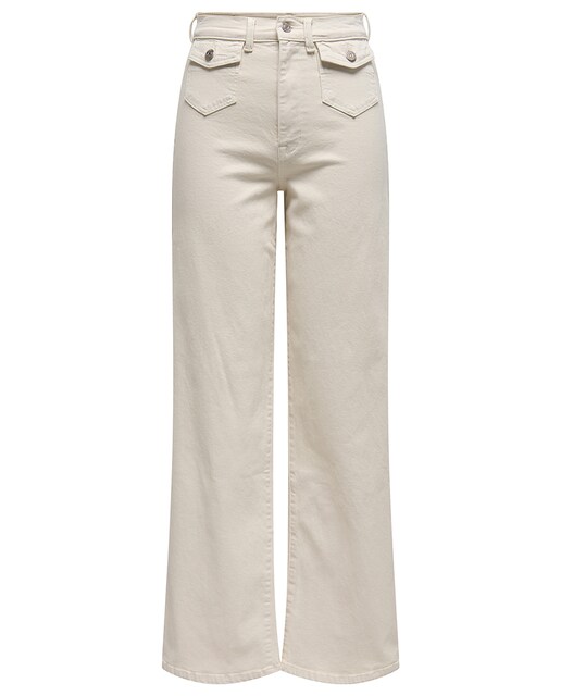 Imagen 0 de Pantalón de mujer corte ancho con bolsillos