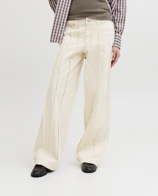 Imagen 0 de Pantalón de mujer wide leg con flecos