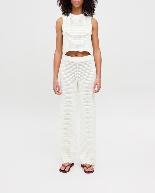 Imagen 0 de Pantalón de mujer de punto loose fit