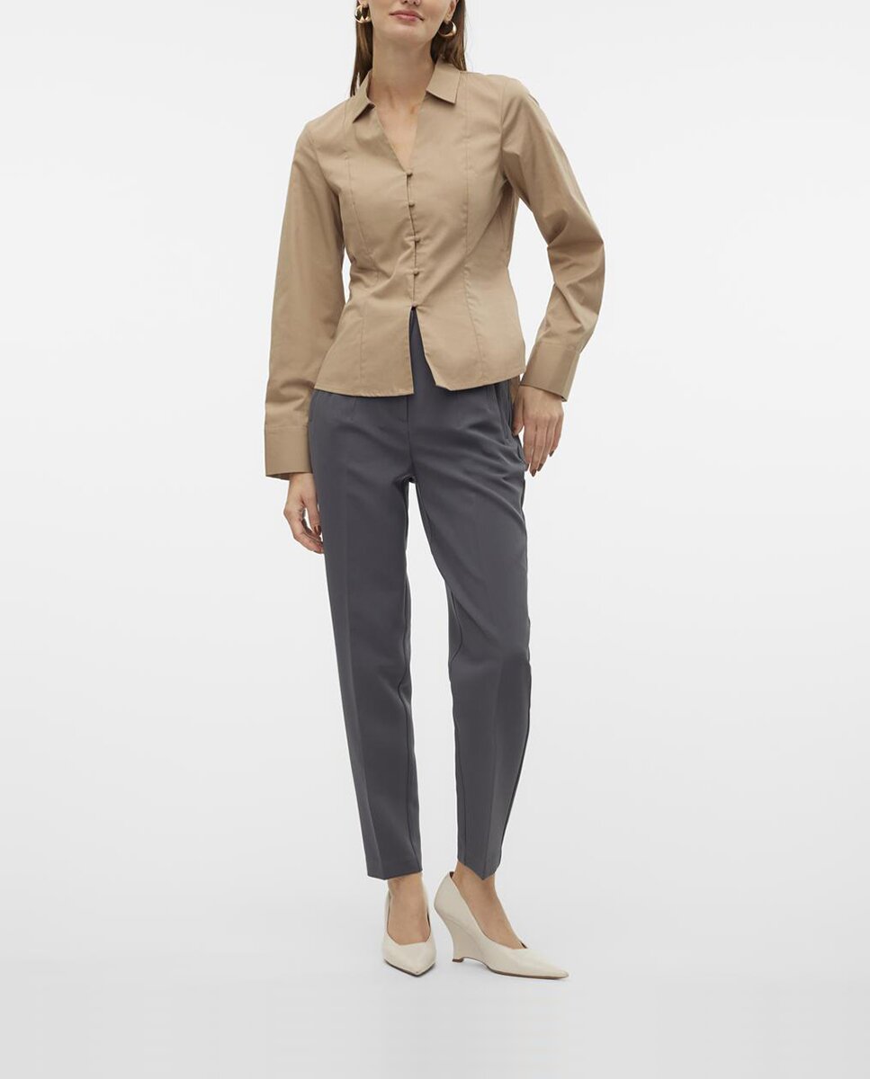Imagen 0 de Pantalón de vestir de mujer con bolsillos