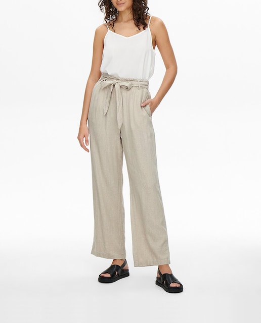 Imagen 0 de Pantalón de mujer ancho de tiro alto