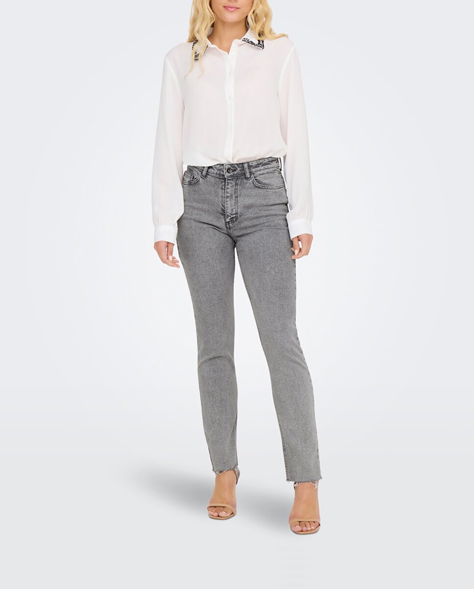 Imagen 0 de Pantalón vaquero de mujer largo