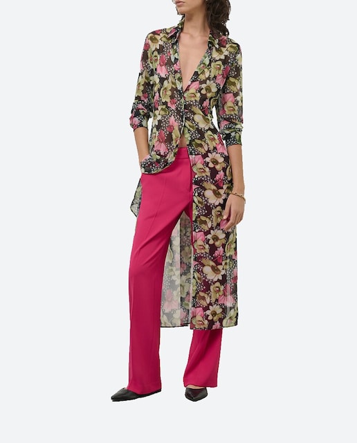 Imagen 0 de Pantalón recto de mujer crepé