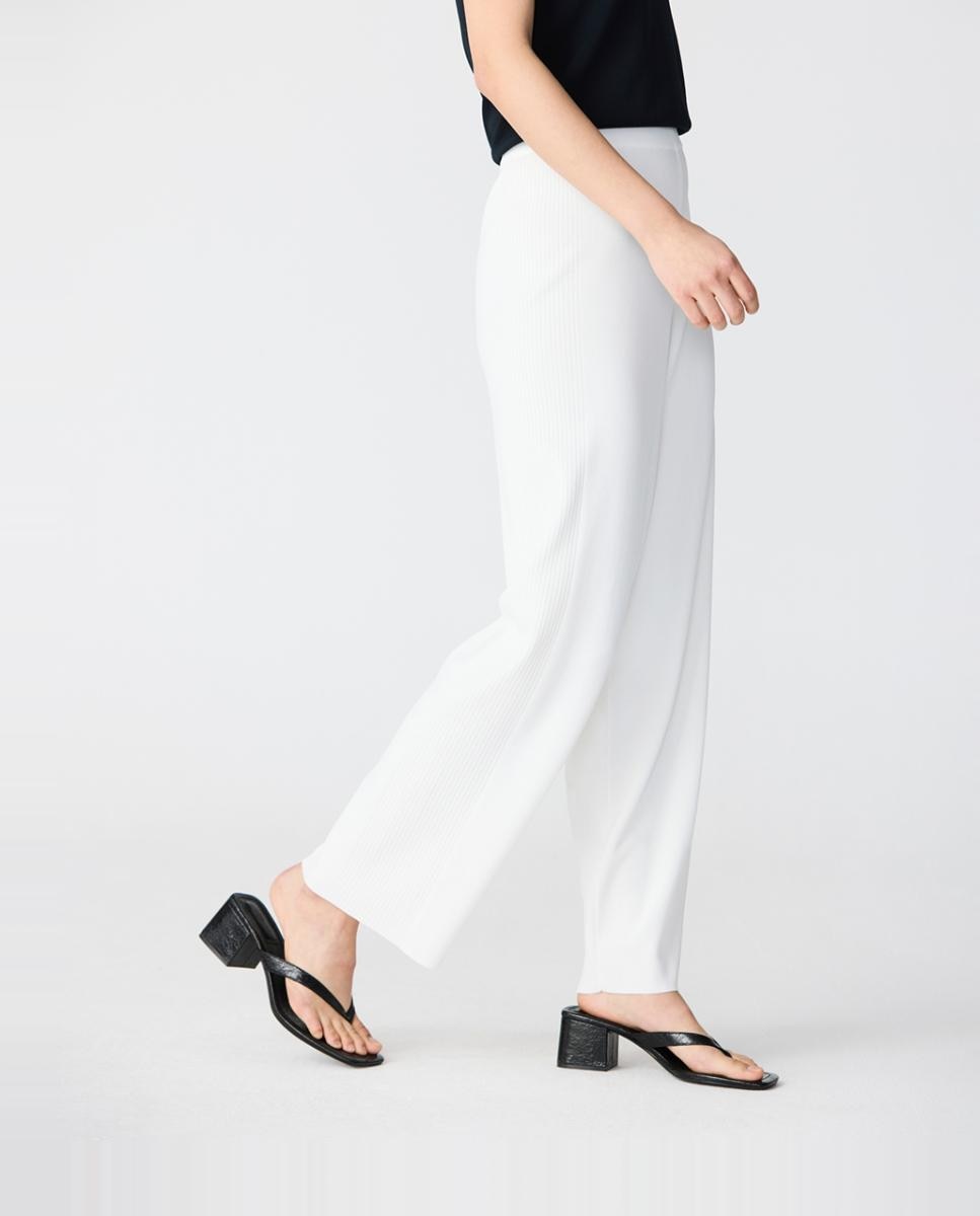 Imagen 0 de Pantalón de mujer con detalle rib en lateral