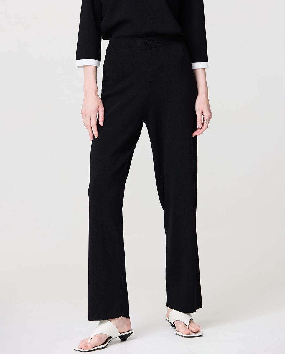 Imagen 0 de Pantalón de mujer con detalle rib en lateral