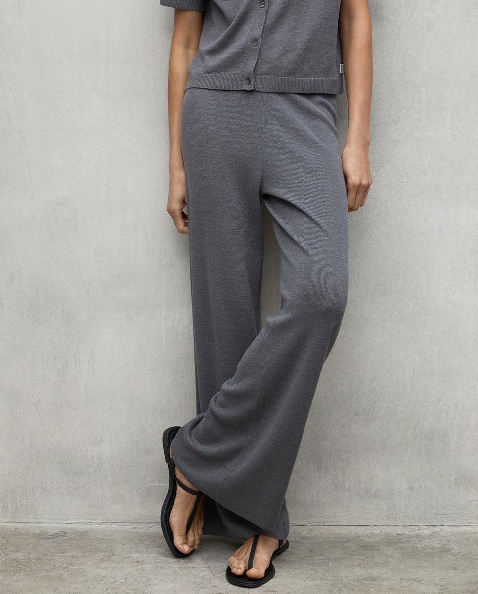 Imagen 0 de Pantalón de mujer relaxed fit de lino