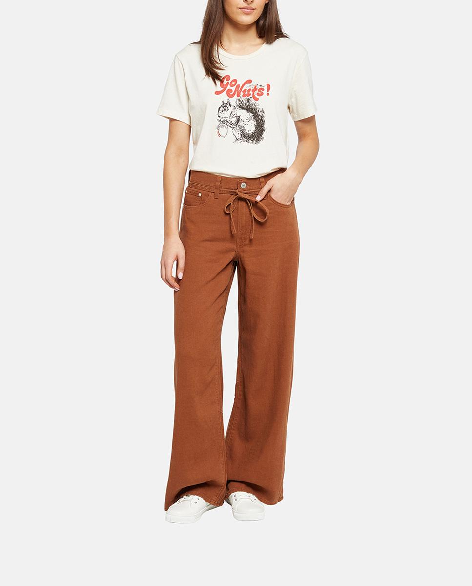 Imagen 0 de Vaquero ancho XL Straight™ de mujer tiro medio